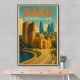 Baku Travel Poster 1 Wall Art