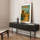 Baku Travel Poster 1 Wall Art