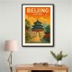 Beijing China Travel Poster 1 Wall Art
