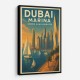 Dubai Marina Poster 1 Wall Art