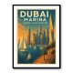Dubai Marina Poster 1 Wall Art