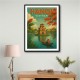Hanoi Travel Poster 1 Wall Art