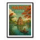 Hanoi Travel Poster 1 Wall Art