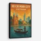Ho Chi Minh City Travel Poster 1 Wall Art
