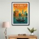 Ho Chi Minh City Travel Poster 1 Wall Art