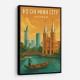 Ho Chi Minh City Travel Poster Wall Art