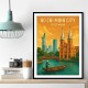 Ho Chi Minh City Travel Poster Wall Art