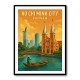 Ho Chi Minh City Travel Poster Wall Art
