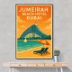 Jumeirah Beach Hotel Poster 1 Wall Art