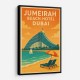 Jumeirah Beach Hotel Poster 1 Wall Art