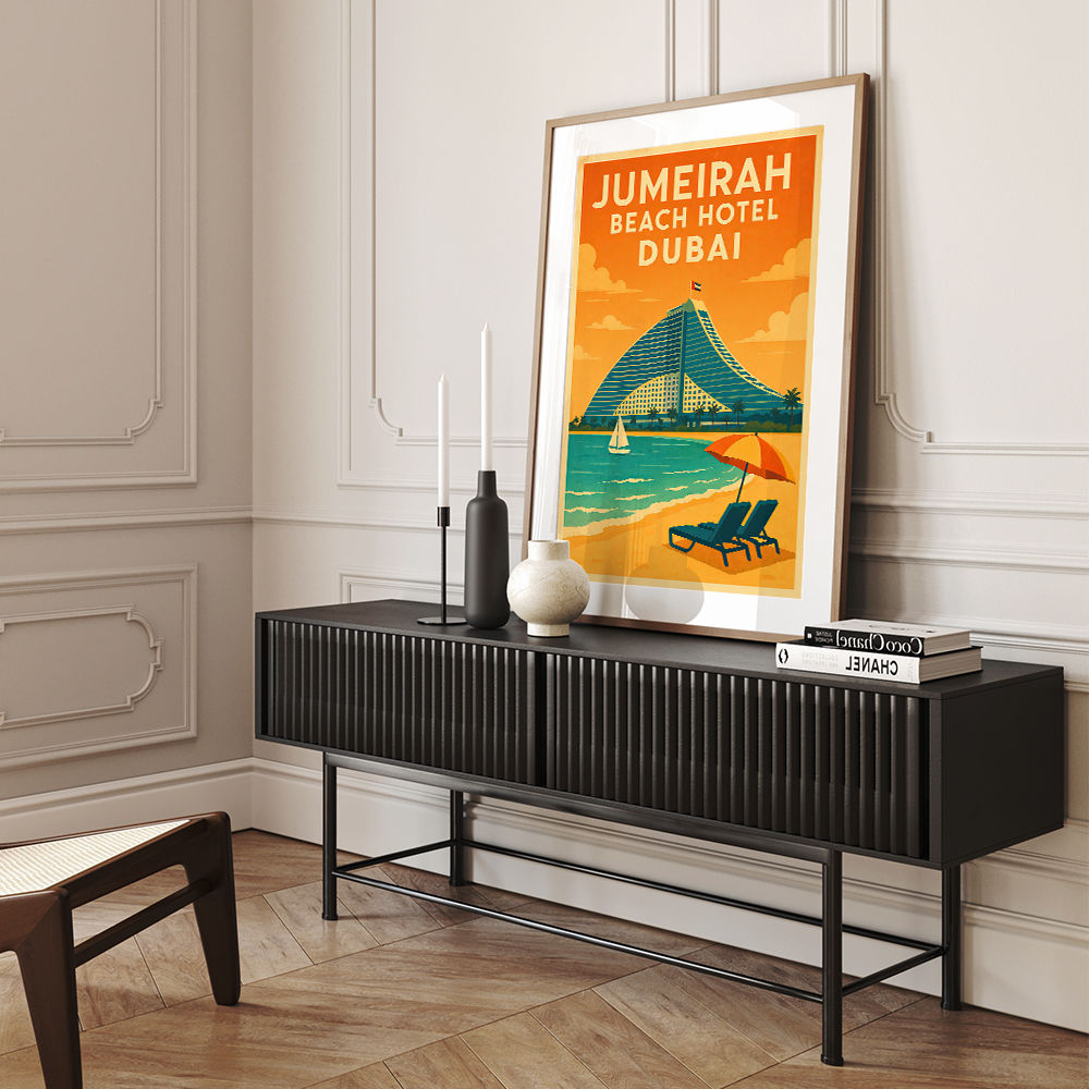 Jumeirah Beach Hotel Poster 1 Wall Art