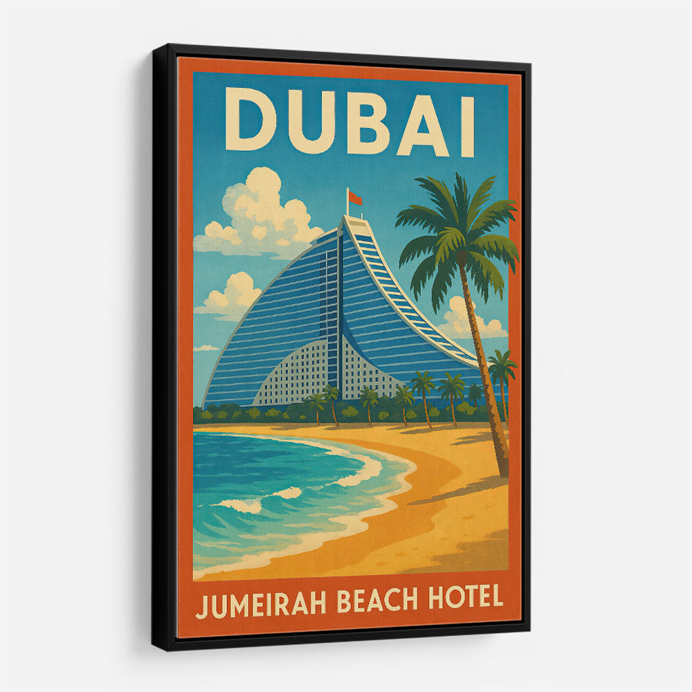 Jumeirah Beach Hotel Poster Wall Art