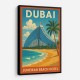 Jumeirah Beach Hotel Poster Wall Art