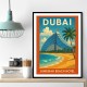 Jumeirah Beach Hotel Poster Wall Art
