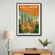 Kuala Lumpur Travel Poster 1 Wall Art