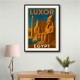 Luxor Egypt Travel Poster 1 Wall Art