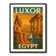 Luxor Egypt Travel Poster Wall Art