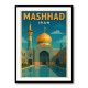 Mashhad Iran Travel Poster 1 Wall Art