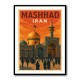 Mashhad Iran Travel Poster Wall Art