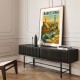 Barcelona Travel Poster Featuring Park Güell 2 Wall Art