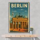 Berlin Travel Poster 1 Wall Art