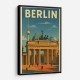 Berlin Travel Poster 1 Wall Art