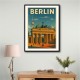 Berlin Travel Poster 1 Wall Art