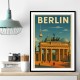 Berlin Travel Poster 1 Wall Art