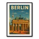 Berlin Travel Poster 1 Wall Art