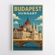 Budapest Parliament Poster 1 Wall Art