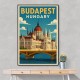 Budapest Parliament Poster 1 Wall Art