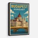 Budapest Parliament Poster 1 Wall Art