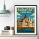 Budapest Parliament Poster 1 Wall Art