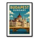 Budapest Parliament Poster 1 Wall Art