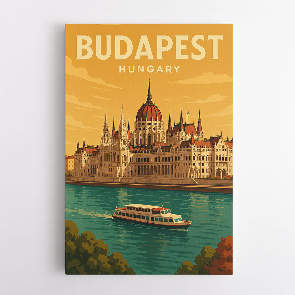 Budapest Parliament Poster Wall Art