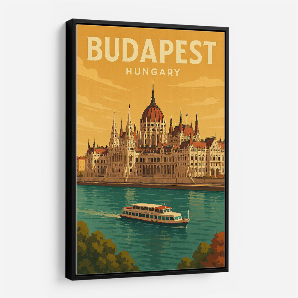 Budapest Parliament Poster Wall Art