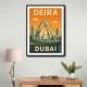 Deira Clock Tower Poster 1 Wall Art