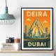 Deira Clock Tower Poster 1 Wall Art