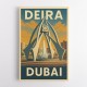 Deira Clock Tower Poster Wall Art