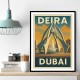 Deira Clock Tower Poster Wall Art
