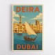Deira Dubai Travel Poster 1 Wall Art