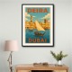 Deira Dubai Travel Poster 1 Wall Art
