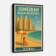 Jumeriah Beach Residence Travel Poster Wall Art