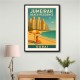 Jumeriah Beach Residence Travel Poster Wall Art