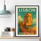 Lisbon Belém Tower Lisbon Travel Poster Wall Art