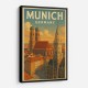 Munich Germany Travel Poster 1 Wall Art