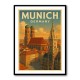 Munich Germany Travel Poster 1 Wall Art