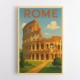 Rome Colosseum Travel Poster 1 Wall Art
