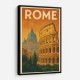 Rome Travel Poster 1 Wall Art
