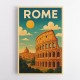 Rome Travel Poster Wall Art
